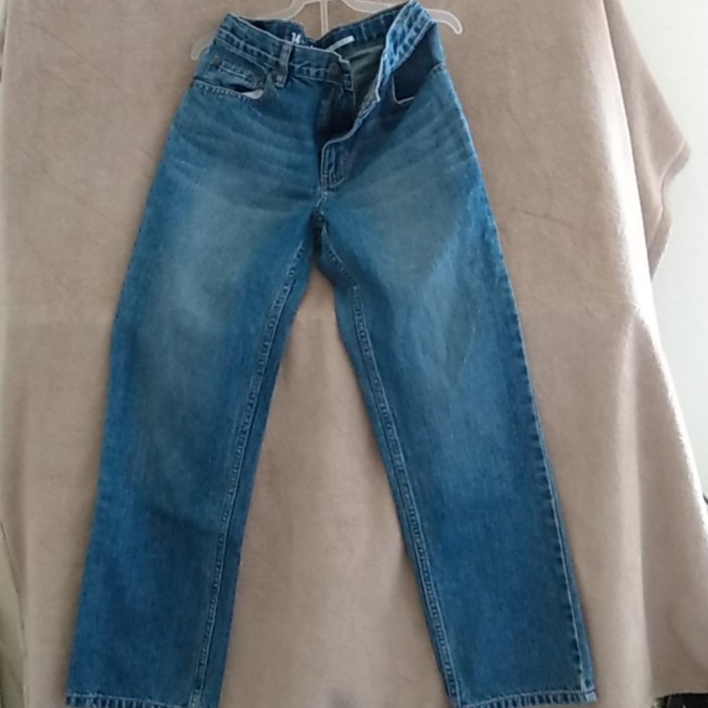 Boys slim staight prewashed.